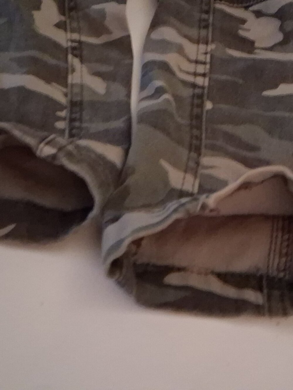 Kensie Women’s Camo Jacket — Cotton Stretch Blend, Size Medium - Picture 11 of 13